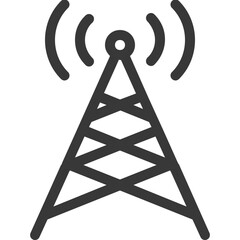 Sticker - wireless pole icon