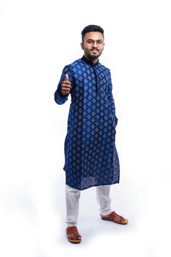 young indian man on traditional wear
