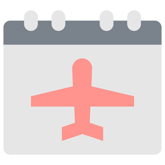 Sticker - plane icon