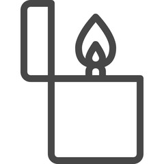 Sticker - lighter icon