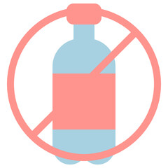 Sticker - bottle icon