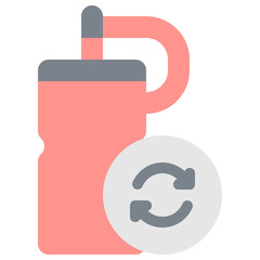 Sticker - bottle icon