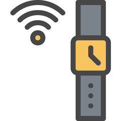 Sticker - smart watch icon