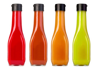 Wall Mural -  barbecue sauces in glass