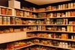 pantry full of thanksgiving fall food