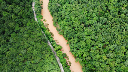 Wall Mural - future environmental conservation and sustainable esg modernization development by using technology