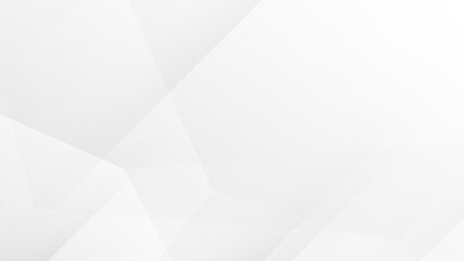 Wall Mural - Modern Abstract Background with Triangle White Gray Gradient Color