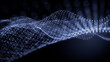 © RocknRoller Studios - Smart Network and Connection Concept. Blue, Futuristic Digital Style. 3D Render.