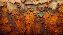 Rust And Oxidized Metal Background