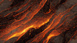 Abstract Float Lava Background