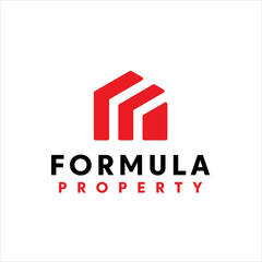 Wall Mural - F Letter logo for home property ideas