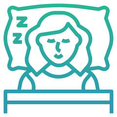 Sticker - get enough sleep icon