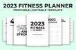 2023 Fitness Planner