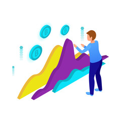 Sticker - Business Analytics Icon