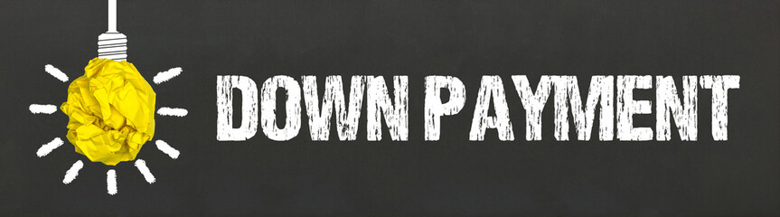 Wall Mural - down payment	