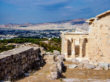 The Temple Of Athena Nike, Acropolis, UNESCO World Heritage Site, Athens, Attica
