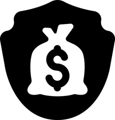 Poster - Safe savings icon