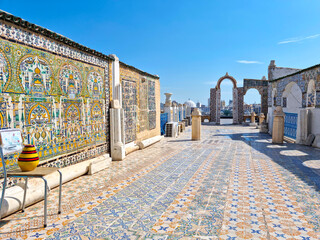 Wall Mural - Traditional rooftop in Tunis, Tunisia