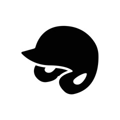 Wall Mural - baseball helmet icon design vector template