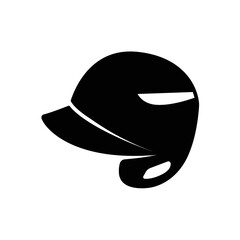 Wall Mural - baseball helmet icon design vector template