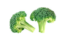 Broccoli Isolated On White Transparent With PNG Background