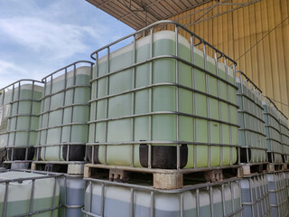 IBC Tank for caustic soda liquid.