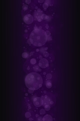 Wall Mural - modern purple bokeh lights background with free space