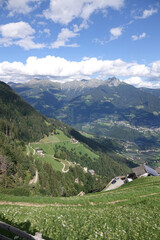 Canvas Print - Blick vom Mutkopf zu den Sarntaler Alpen