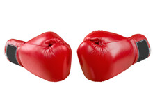 A Pair Of Boxing Gloves Isolated On Transparent Background