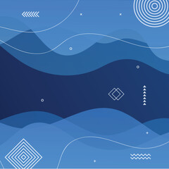 Wall Mural - abstract background with dynamic effect. motion vector illustration. trendy gradients and geometric 