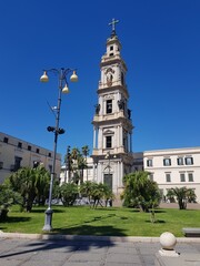 Poster - Ancient catholic church in the italian town