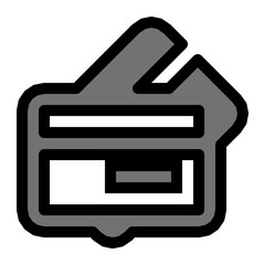 Sticker - Credit Card Vector Icon 