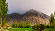 © snehal - Beautiful landscape of Ladakh covering mountain range and sky