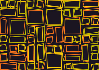 Offset Quads generative art background art illustration