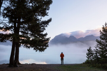 Poster - Bowman lake