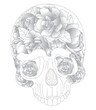 Skull66_roses4