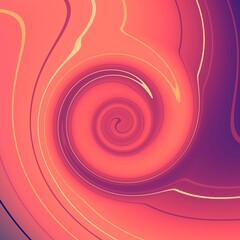 Wall Mural - stylish spiral geometric pattern. ornament of lines and curls. linear abstract background.