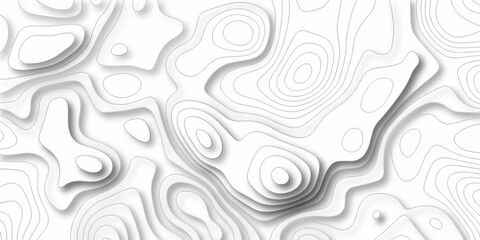 Topographic patter line map background. silver line topography maount map contour background, geographic grid. Abstract vector illustration.	
