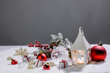 Wall Mural - Christmas decoration lantern