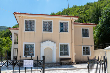 Wall Mural - Andritsaina public library building in Arcadia, Greece