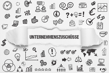 Poster - Unternehmenszuschüsse	