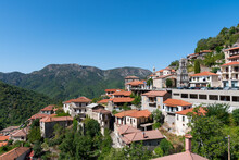 Lagadia Village In Arcadia, Greece