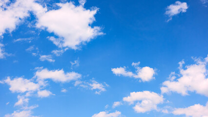 Wall Mural - only blue sky and clouds