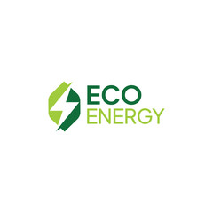 Wall Mural - Premium Eco Energy Modern Logo Vector Illustration