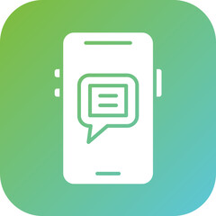 Sticker - Mobile Chat Icon Style