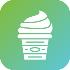 Poster - Cupcake Icon Style