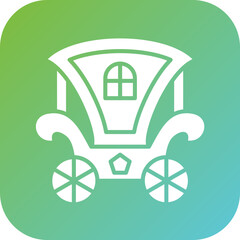 Sticker - Carriage Icon Style