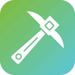 Sticker - Pickaxe Icon Style