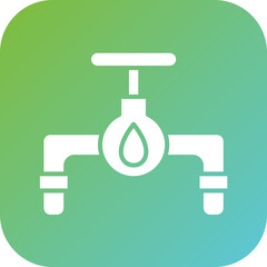 Sticker - Oil Pipes Icon Style