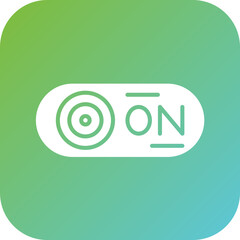 Poster - On Off Switch Icon Style